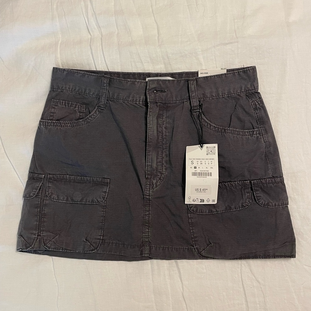 NWT Zara Cargo Skirt, size S